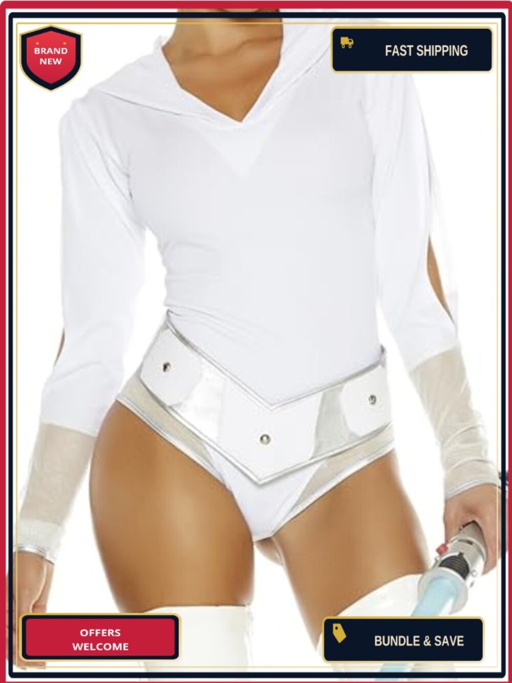 Women's Far Away Movie Character Costume Romper and Belt Set